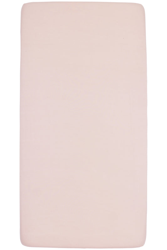 Meyco Baby Hoeslaken Jersey Uni Soft Pink, 60x120 cm