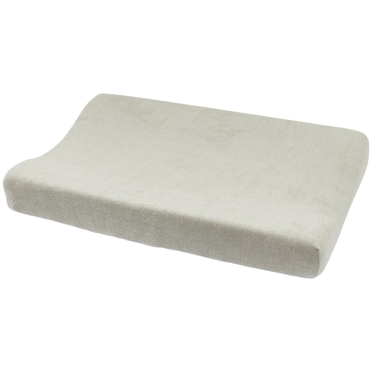 Meyco Baby Aankleedkussenhoes Badstof Light Grey 50x70 cm, zacht en absorberend voor de tere babyhuid
