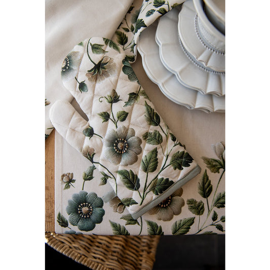 Ovenwant Gently Blooming met bloemenprint van Clayre & Eef