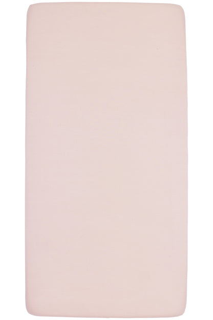 Meyco Baby Hoeslaken Jersey Uni Soft Pink, 60x120 cm