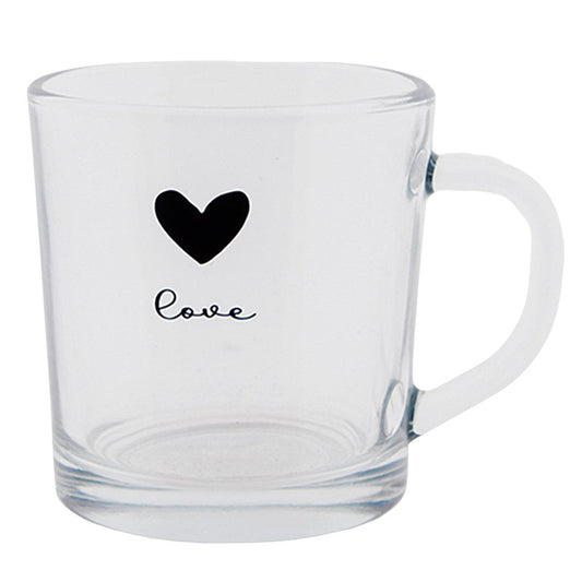 Theeglas Love - 250ml