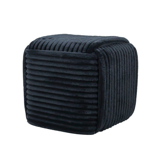 Poef Wiki - Vierkant - Zwart