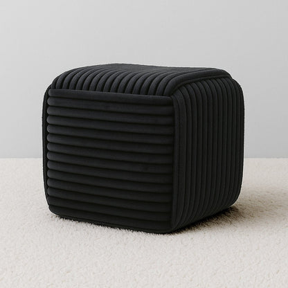 Poef Wiki - Vierkant - Zwart
