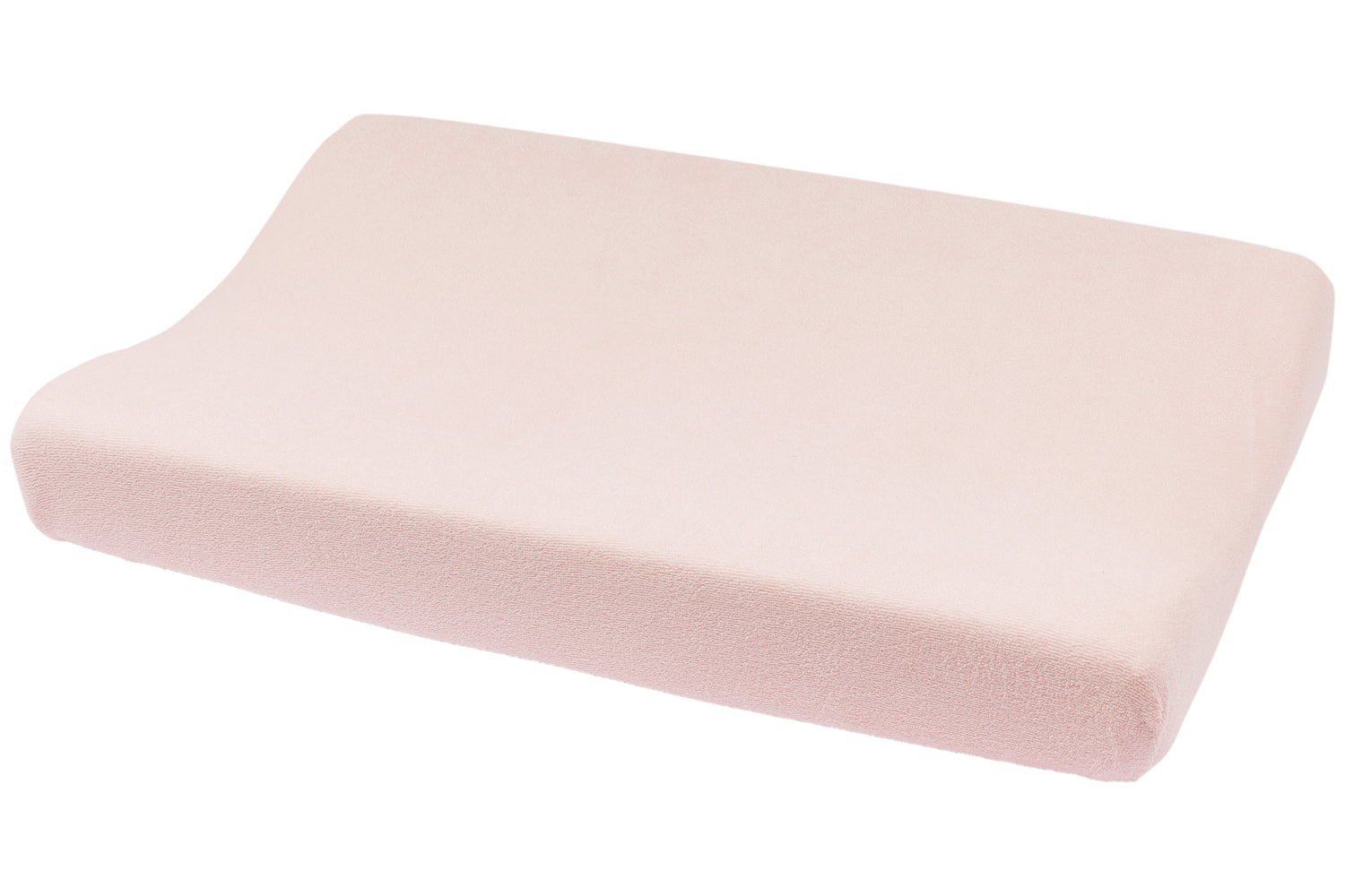 Meyco Baby Aankleedkussenhoes Badstof Soft Pink 50x70 cm, zacht en absorberend voor de tere babyhuid