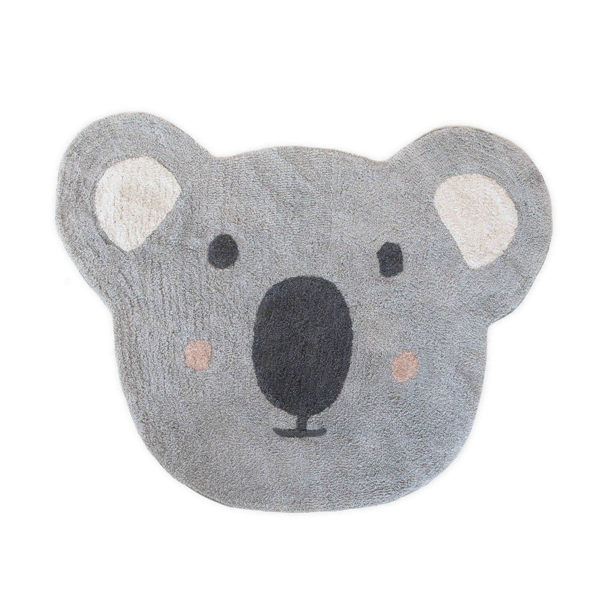 Kidsdepot Vloerkleed Cleo Koala in de vorm van een schattige koala, ideaal voor de kinderkamer, babykamer of peuterkamer.